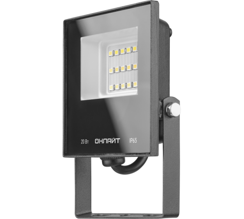 Прожектор светодиодный 61 946 OFL-20-4K-BL-IP65-LED 20Вт 4000К IP65 1600лм черн. ОНЛАЙТ 61946 Прожектор светодиодный 61 946 OFL-20-4K-BL-IP65-LED 20Вт 4000К IP65 1600лм черн. ОНЛАЙТ 61946